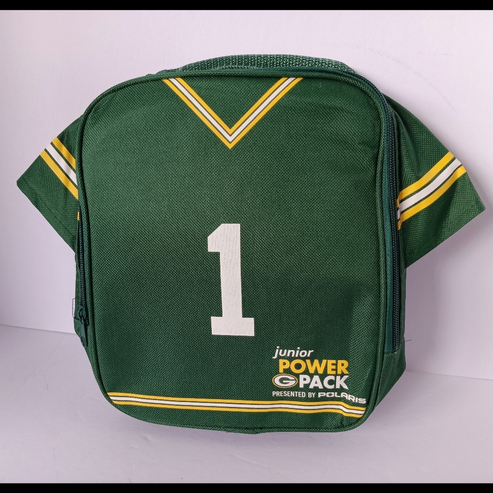 💛💚*4/$15* Green Bay Packers Jersey Cooler Bag Lunch Pack NFL Football Kids